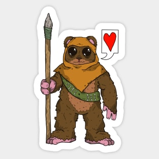 Mayday Bear Sticker